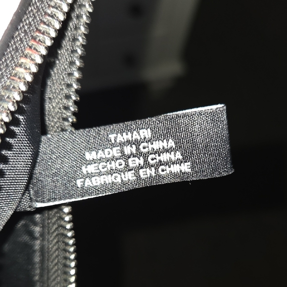 Tahari Black and Brown Crossbody Bag - Picture 12 of 15